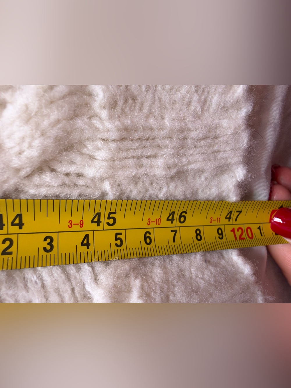 NAADAM Ivory Cashmere Merino Wool Cable Knit Long Belted Cardigan Size L - Picture 8 of 13